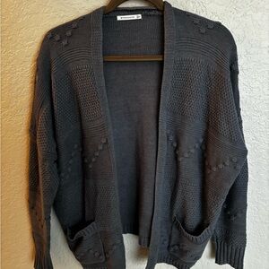 Staccato French Blue Knit Cardigan